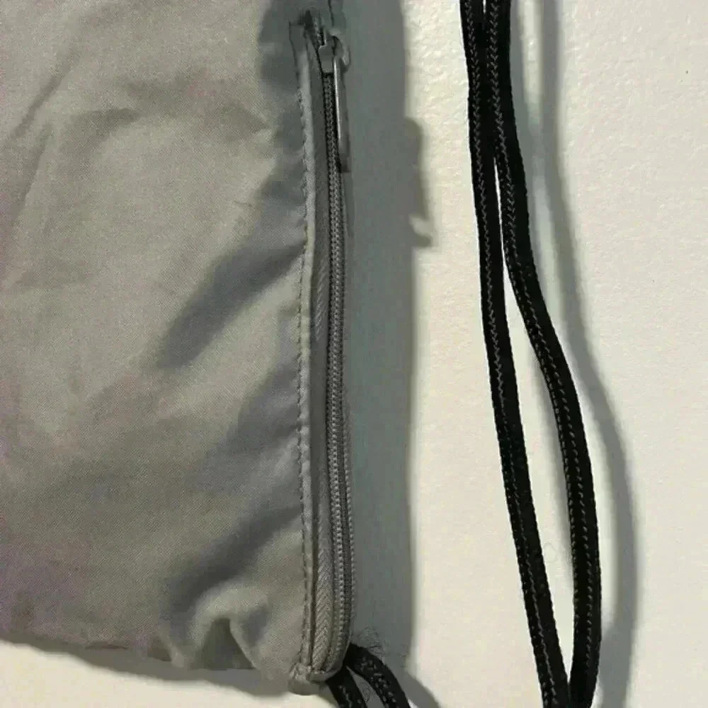 COPY - Adidas Originals Gray Drawstring Backpack with Side Zipper Pocket